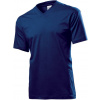 Tričko STEDMAN CLASSIC V-NECK MEN Navy Blue modrá XL