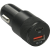 IWH Rýchly duálny USB-C nabíjací konektor do auta 3A Prúdová zaťažiteľnosť (max.)=3 A; 019054