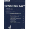 Soudní rozhledy 6/2012 (Rozhodnutia súdov - vyd. C.H.Beck)
