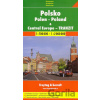 Polsko, Central Europe - tranzit 1:700 000 1:2 000 000 - freytag&berndt