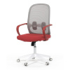 Autronic, Kancelárska stolička, červená, látka, 120 kg, KA-S425 RED