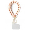 Guess Wrist Chain 4G Charm Strap Acrylic Pink 14530736