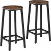 tectake 404332 2 ks corby industrial tmavé drevo