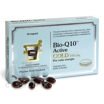 PHARMA NORD ApS Bio-Q10 Active GOLD 100 mg cps 1x60 ks