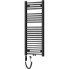 Mexen Pluton, elektrické vykurovacie teleso 1200x500 mm + vykurovacia tyč 600 W, čierna, W106-1200-500-2600-70
