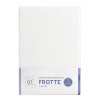 PRESTIERADLO FROTÉ S GUMIČKOU 220X200+20CM 170 BIELE