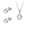 Swarovski e. set náhrdelník a náušnice, Forever Charm Patina co1219