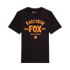 FOX Yth Slogan Ss Tee Black - YL