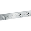 Axor ShowerSolutions - Podomietkový termostatický modul pre 3 spotrebiče, chróm 18356000