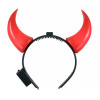 Čelenka čertove svietiace rohy