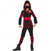 Dievčenský kostým - Detský outfit bojovník Ninja kostým 5-6 rokov (Dievčenský kostým - Detský outfit bojovník Ninja kostým 5-6 rokov)
