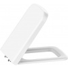 Aqualine BENE WC sedátko, Soft Close, biela/chróm KC0503