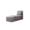 Čalúnená posteľ boxspring MIRANDA + vrchný matrac - soro 90 / pravá / 90x200