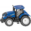 SIKU Traktor New Holland T7.315 modrý model kov 1091