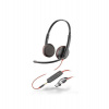 Poly Blackwire 3225 náhlavní souprava, 3.5 mm jack + USB-C/A adaptér, stereo (8X229AA)