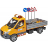 Bruder Mercedes-Benz Sprinter silničáři (baterie, světlo, zvuk, doplňky) 02677