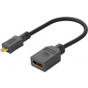 Adaptér Flexi HDMI Typ A samice - micro HDMI Typ D samec pro ohebné zapojení