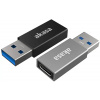 Akasa AK-CBUB61-KT02 USB 3.1 Gen 2 Type-C (F) na Type-A (M), 2ks