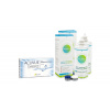 Johnson & Johnson Acuvue Oasys (6 šošoviek) + 2 x Solunate Multi-Purpose 400 ml s puzdrom Dioptria: -3.75, Zakrivenie: 8.8, Priemer: 14