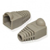 Ochranná krytka RJ45, cena za 1 kus, šedá, 100-pack, s bublinkou KQ0K140G01