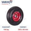 Koleso na rudlu 260 x 85 mm, 150 kg, fúkacie, VARIOFIT