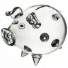 Pokladnička pre deti - Bezfarebný Veľký Piggy Bank Pig Glass Ryjek (Pokladnička pre deti - Bezfarebný Veľký Piggy Bank Pig Glass Ryjek)