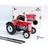 KOVAP Traktor Zetor 50 Super červený na kľúč, kovový, 15cm, mierka 1:25, v krabici Kovap