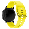 SES Silikónový remienok pre chytré hodinky Amazfit GTR 42 mm - žltý 15329