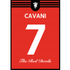 Superfutbal Maketa dresu Manchester United, červená Rozmer: A3, Meno a číslo: Cavani 7