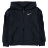 Nike Club Full Zip Hoody Infant Boys Navy 2 - 3 Years