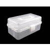 Stoklasa Plastový box / kufřík rozkládací - transparent