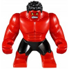 LEGO figúrka - Lego Figurine Super Heroes Red Hulk Sh370 New! (Figúrka LEGO SUPER HEROES RED HULK SH370 NOVINKA!)