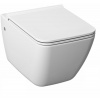 LAUFEN Set CUBITO PURE Závesné WC s WC sedadlom, biela/Jika Perla, SET-PURE