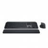 Logitech MX Keys S Combo klávesnica Obsahuje myš RF Wireless + Bluetooth QWERTY US International Grafit (920-011614)