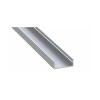 Lumines LED profil Dual, 3m, Strieborný