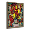 Iron Man (Retro) - na plátne 60x80 cm (Iron Man (Retro) - na plátne 60x80 cm)