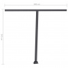 vidaXL Ručne zaťahovacia markíza s LED 350x250 cm oranžovo-hnedá - Viacfarebný - 1520-143406