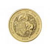 Zlatá investičná minca Tudor Beasts Seymour Unicorn 1 Oz 2024