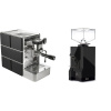 Stone Espresso Mine Black + Eureka Mignon Silenzio, BL black