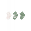 STERNTALER STERNTALER Ponožky krátke bavlna GOTS 3 ks v balení zelená uni veľ. 18 6-12m