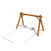 Playground System Dvojhojdačka z agátu