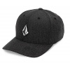 Volcom Full Stone Heather Flexfit Charcoal Heather L/XL