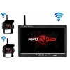 7-PALCOVÝ MONITOR 2X CÚVACIA KAMERA WIFI BUS TIR LED NOČNÝ REŽIM DO 30 METROV