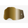 plexi Racecraft 2/Accuri 2/Strata 2, 100% - USA (zlaté chrom, Anti-fog) M152-423