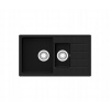 Kuchynský drez - TEKA Sink Comfor 60 B-TQ onyx (Kuchynský drez - TEKA Sink Comfor 60 B-TQ onyx)
