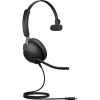 Jabra 24189-889-999 slúchadlo / náhlavná súprava Slúchadlá s mikrofónom Kábel Pres hlavu Hovor / hudba USB Typ-A Čierna (24189-889-999)