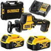 DCS369P1 DEWALT SADA KOMPAKTNÁ CHVOSTOVÁ PÍLA S 1X 5AH A NABÍJAČKA (DCS369P2-QW)