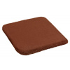Bellatex Sedák hladký Korall micro - 40x40 cm hnědá