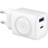 Eaxus Ladestation 3in1 USB nabíjacia stanica do interiéru, 3 x 1x USB-A, 1x USB-C®, 1x Apple MagSafe, 25684; 25684