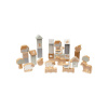 Jollein Kocky drevené 34 ks v tube Farma 18x18x12